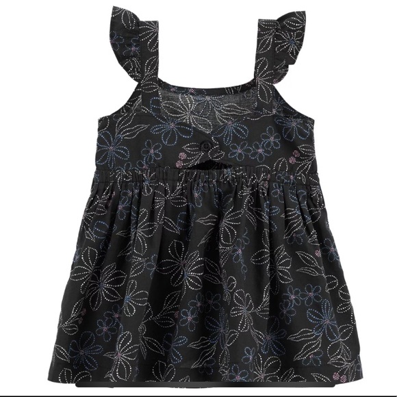 NWT Carters floral flutter dress 6m - Picture 2 of 3